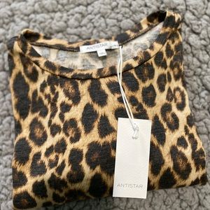 Antistar Cheetah print shirt dress